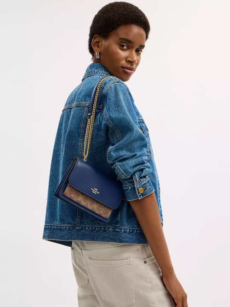 COACH Mini Klare Crossbody Bag In Signature Canvas - Image 3