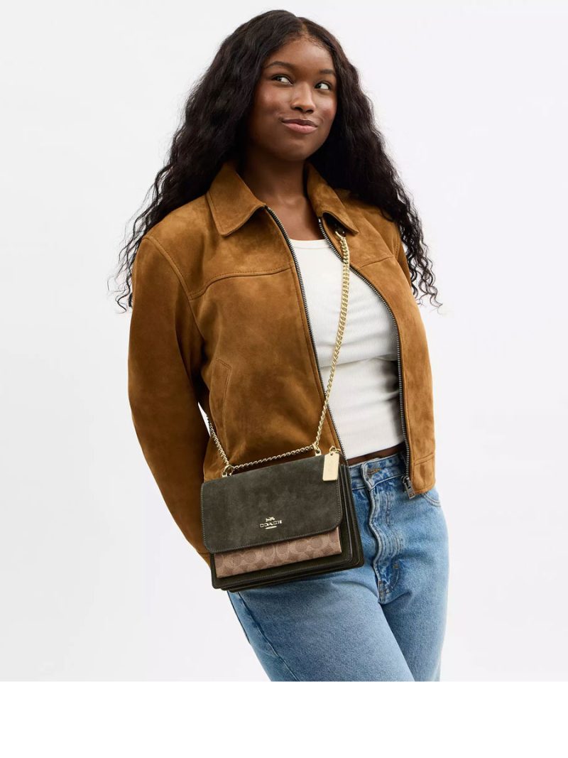COACH Klare Crossbody Bag In Signature Canvas - Image 7
