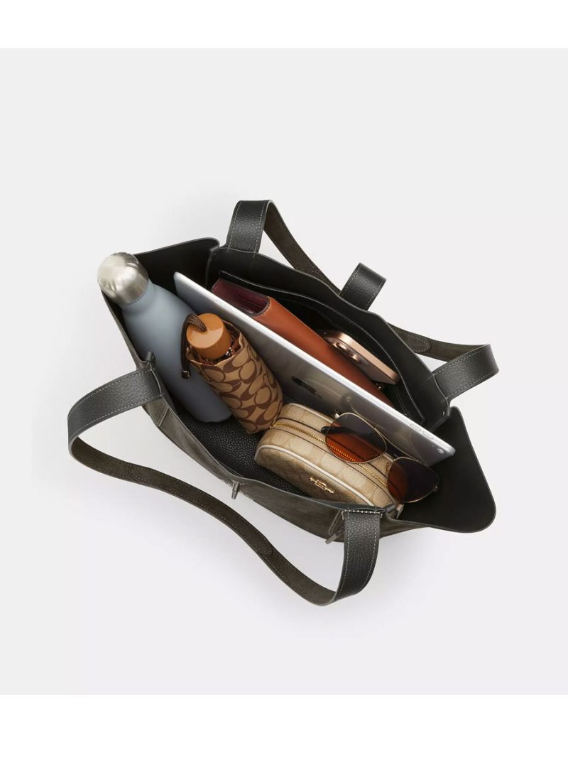 COACH Hadley Turnlock Tote Bag - Image 4