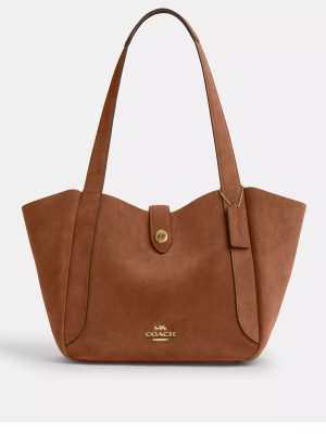 COACH Hadley Turnlock Tote Bag