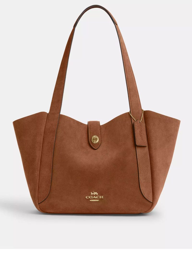 COACH Hadley Turnlock Tote Bag