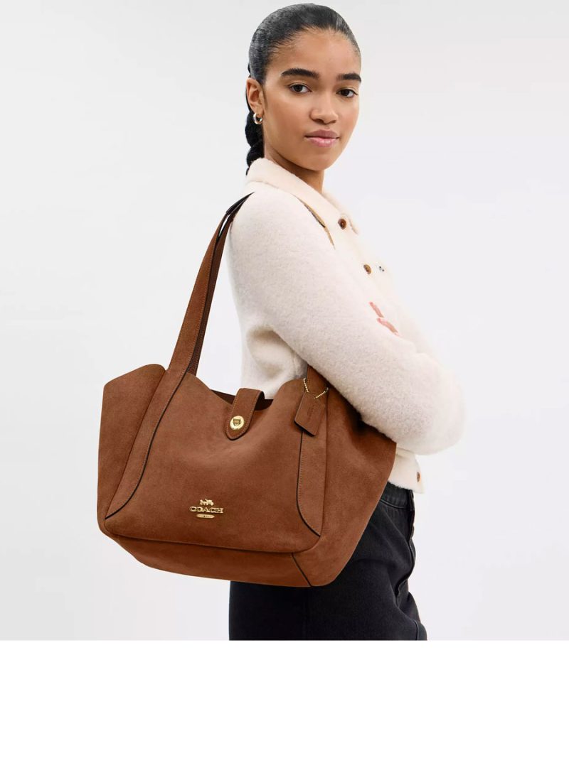 COACH Hadley Turnlock Tote Bag - Image 6