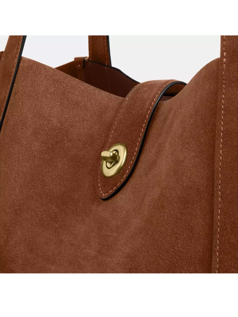 COACH Hadley Turnlock Tote Bag - Image 4
