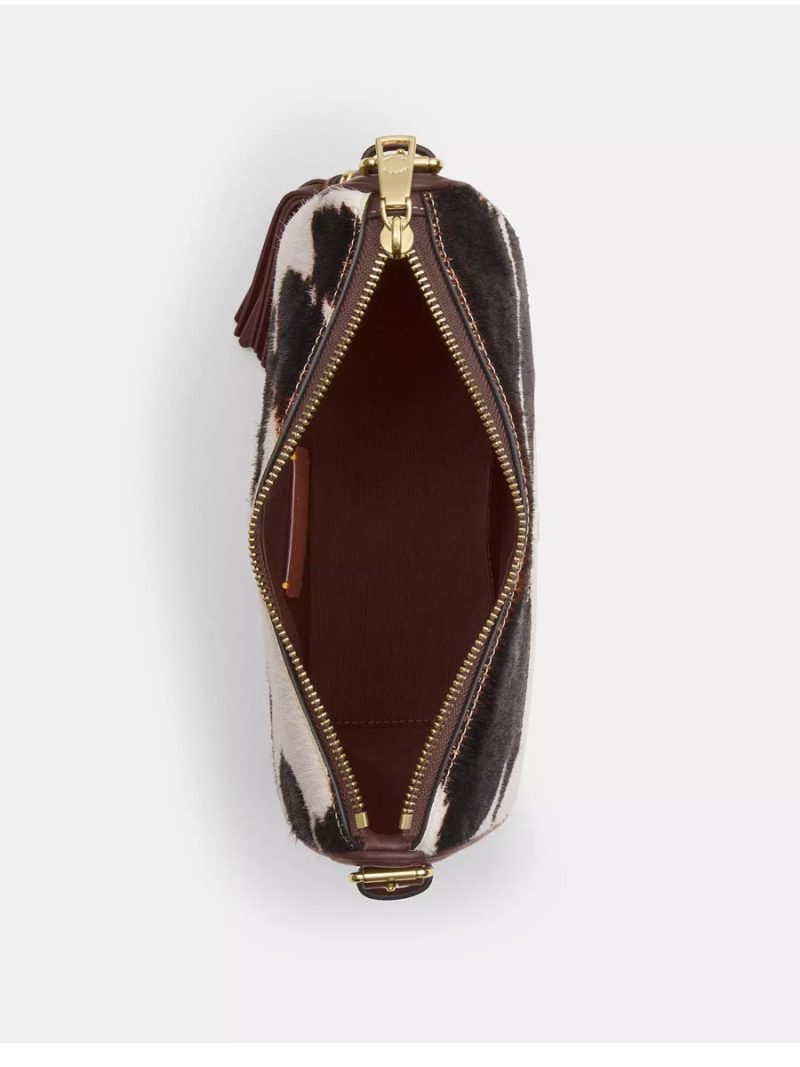 COACH Kailey Shoulder Bag With Cow Print And Tassel - Image 2