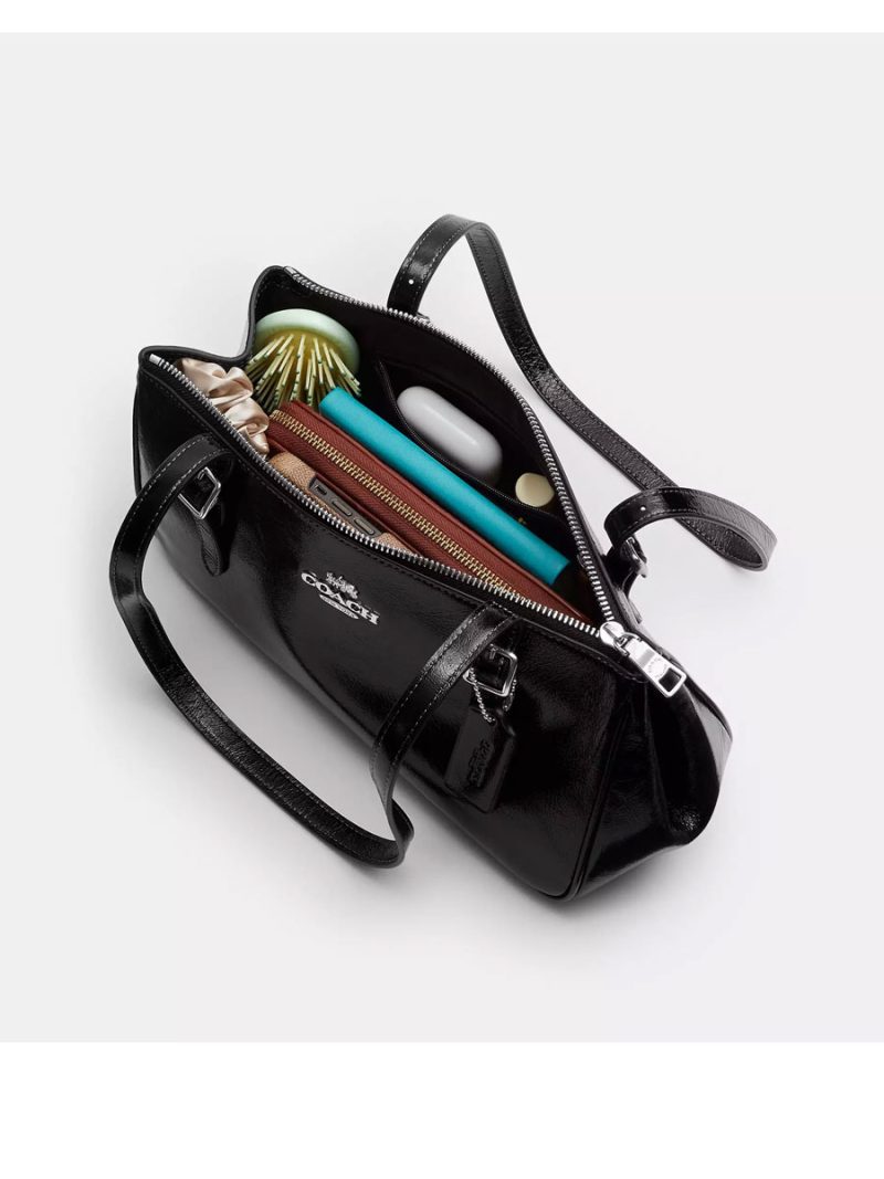 COACH Asher Shoulder Bag With Cow Print - Image 4