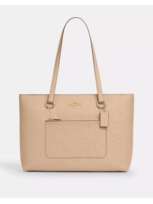 COACH Station Tote Bag In Signature Leather