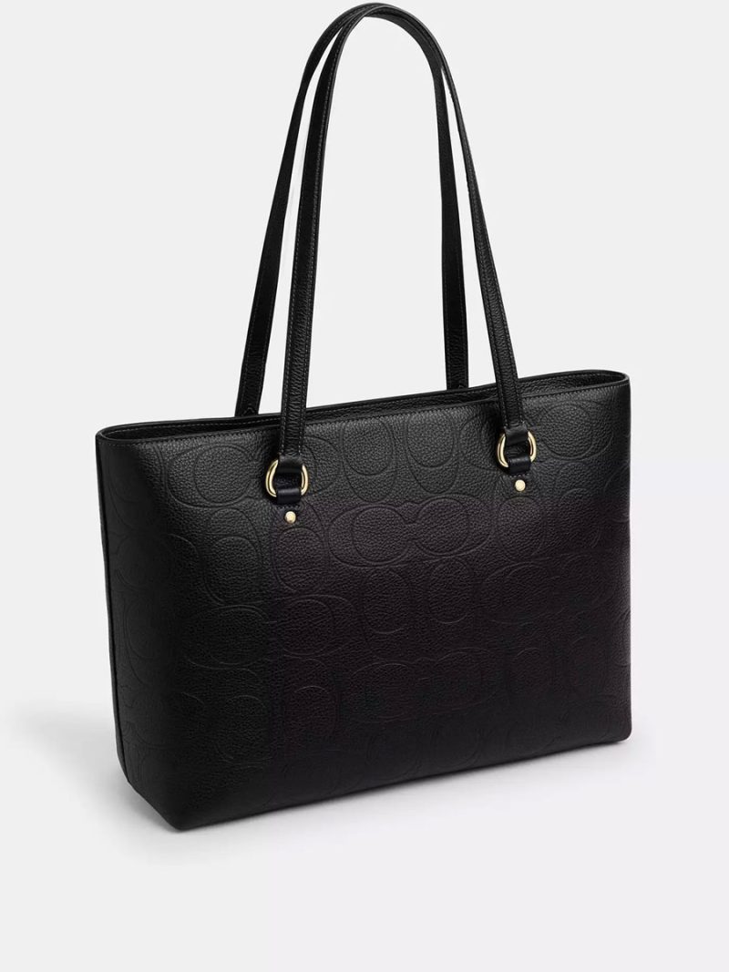 COACH Station Tote Bag In Signature Leather - Image 4