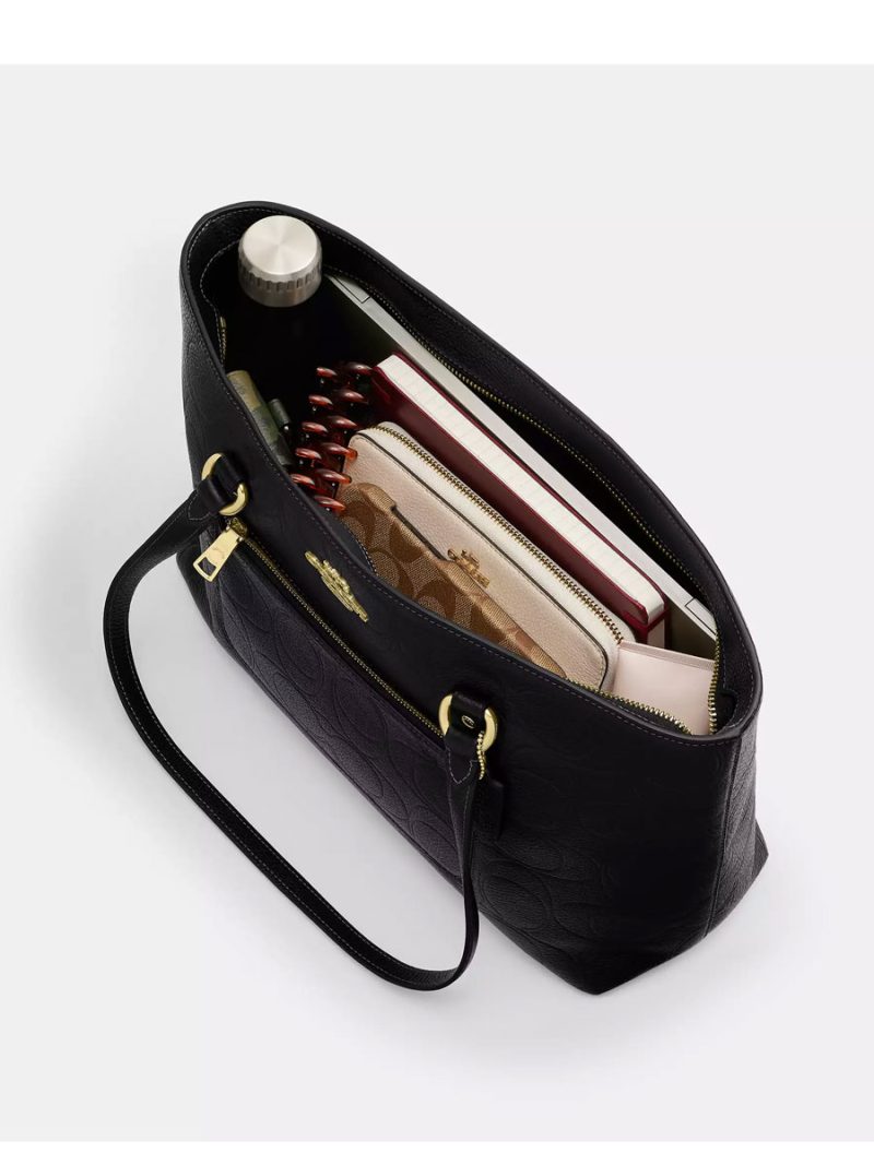 COACH Station Tote Bag In Signature Leather - Image 3