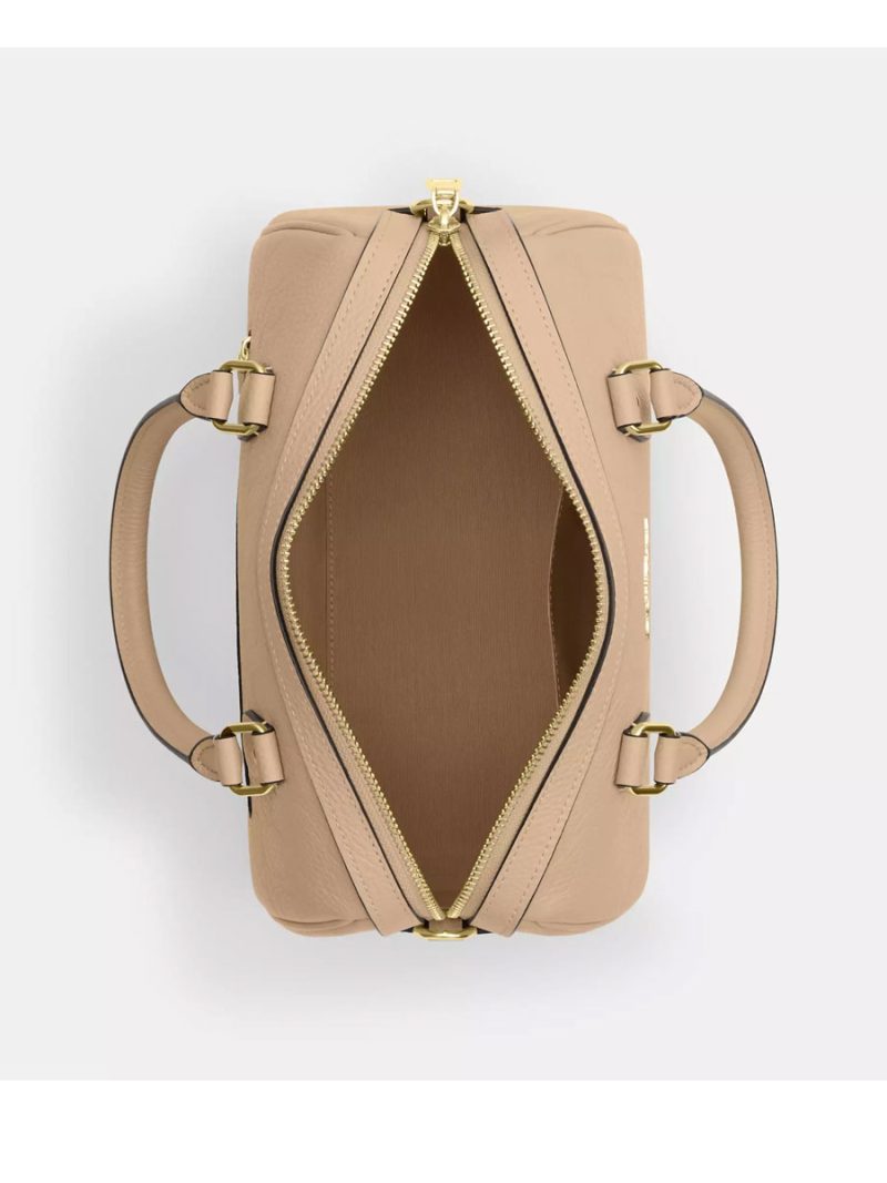 COACH Rowan Satchel Bag In Signature Leather - Image 2