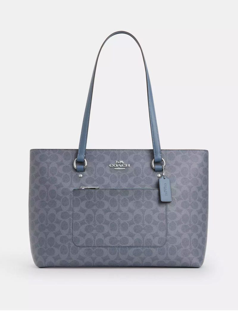 COACH Station Tote Bag In Signature Canvas