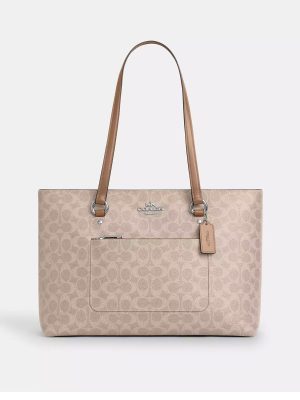 COACH Station Tote Bag In Signature Canvas