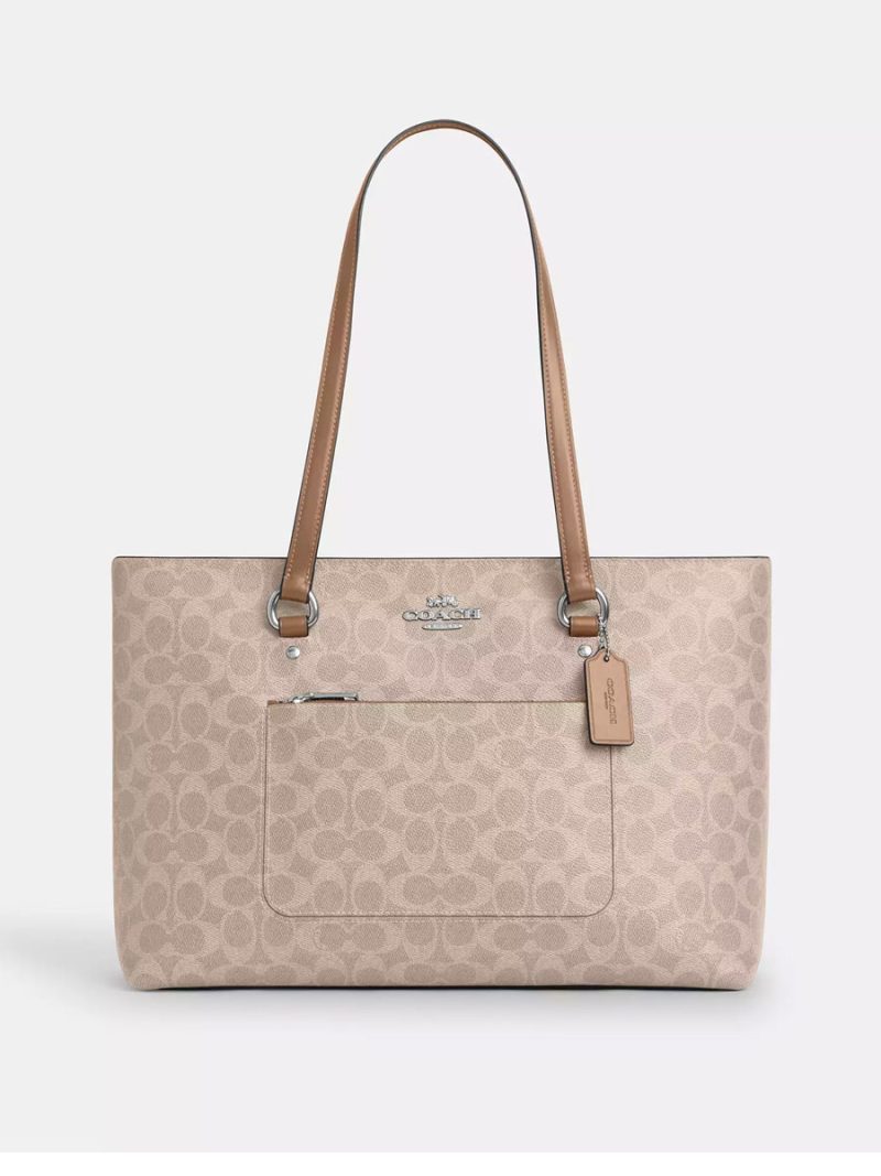 COACH Station Tote Bag In Signature Canvas