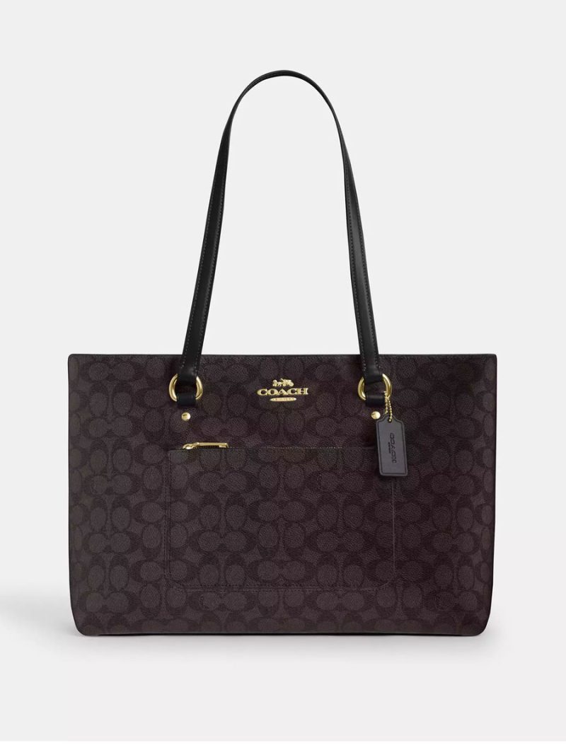 COACH Station Tote Bag In Signature Canvas