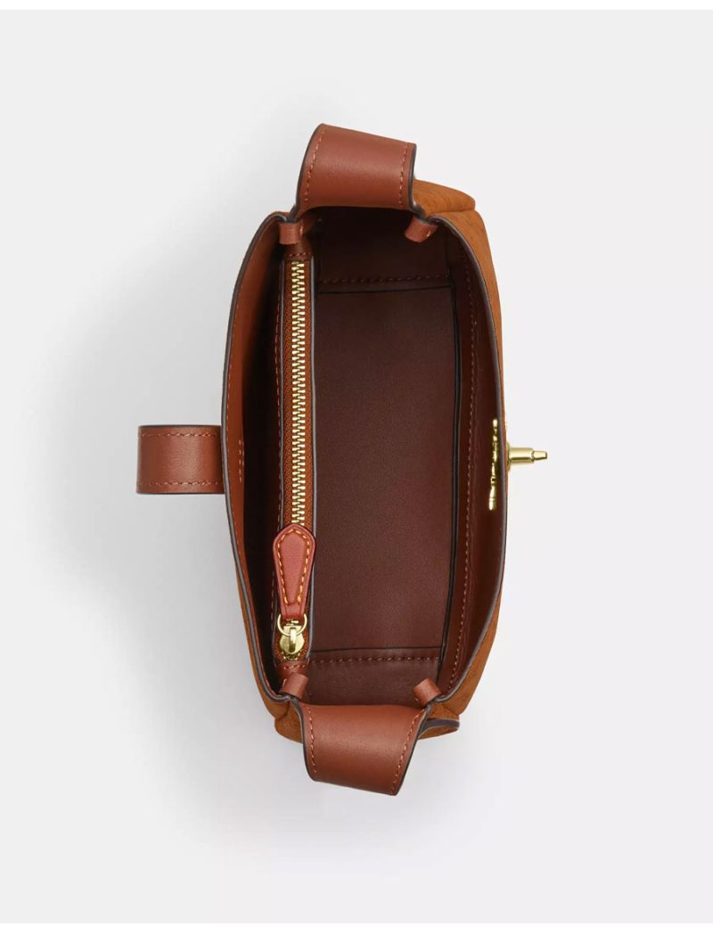 COACH Hadley Mini Crossbody Bag In Signature Suede - Image 2
