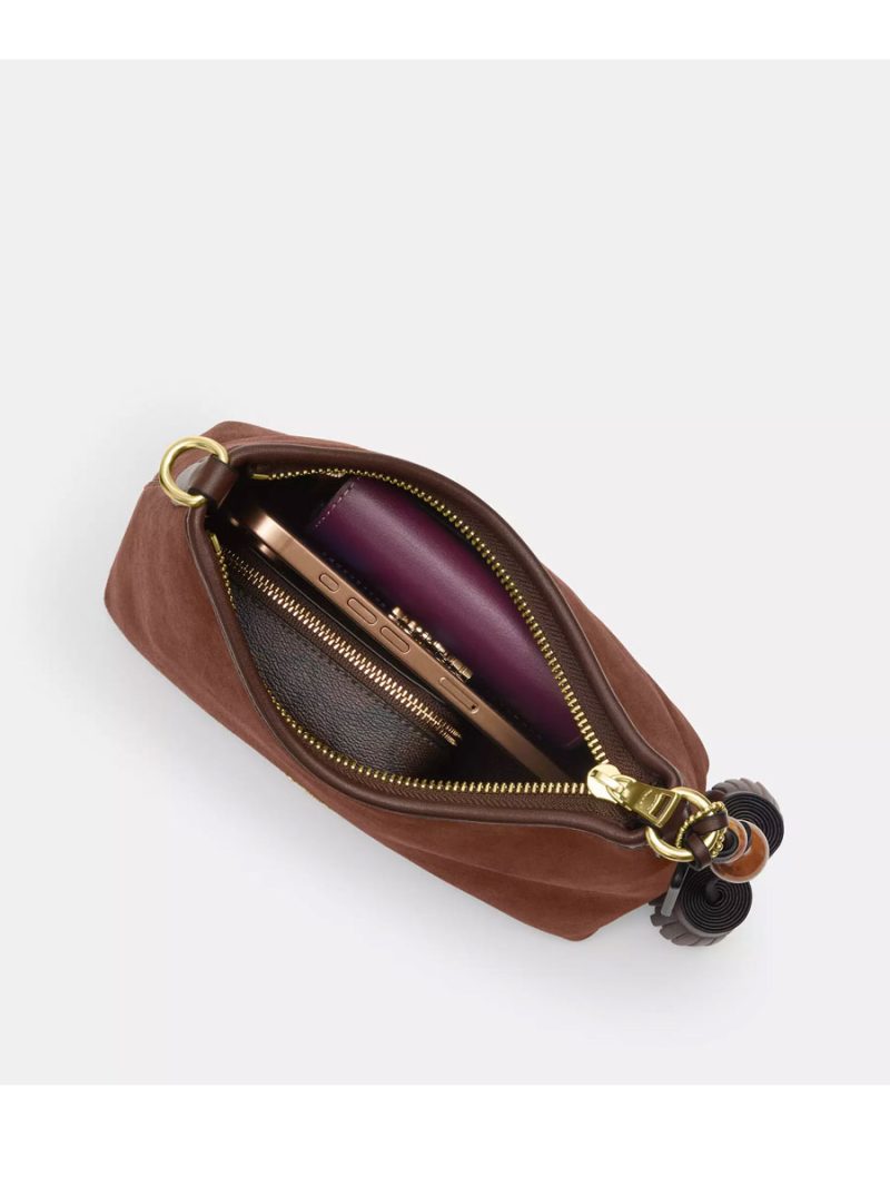 COACH Laurel Small Shoulder Bag With Tassels - Image 3