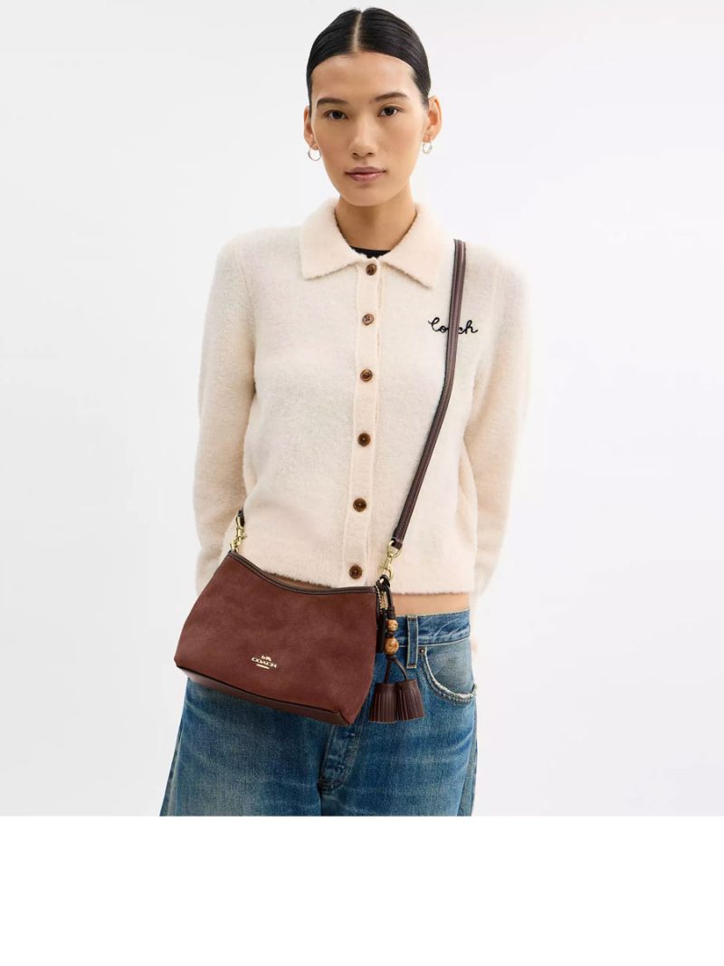 COACH Laurel Small Shoulder Bag With Tassels - Image 5