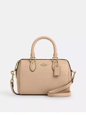COACH Mini Rowan Crossbody Bag In Signature Leather