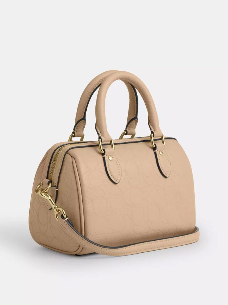 COACH Mini Rowan Crossbody Bag In Signature Leather - Image 4