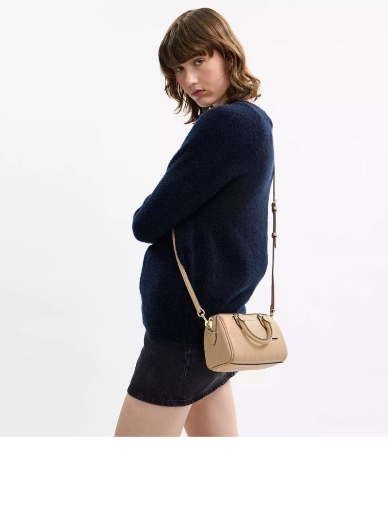 COACH Mini Rowan Crossbody Bag In Signature Leather - Image 7