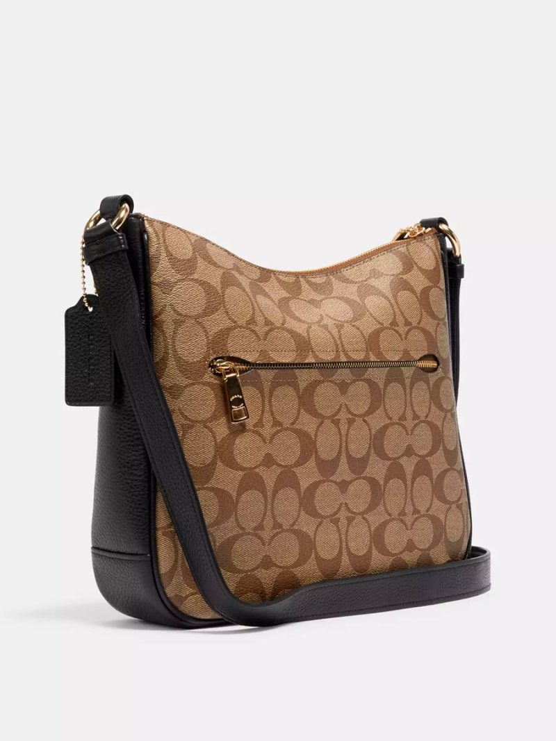 COACH Ellie File Bag In Signature Canvas - Image 3