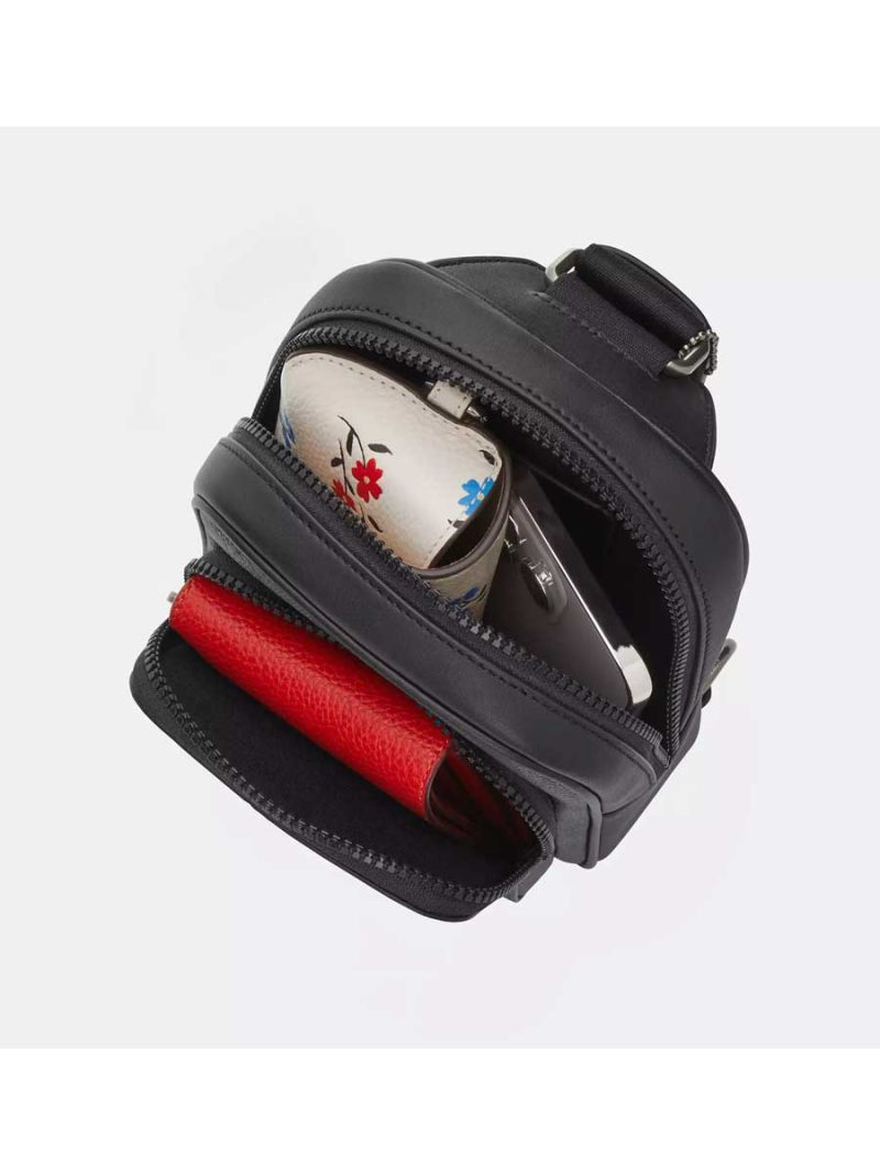 COACH Racer Sling Pack In Signature Canvas - Image 3