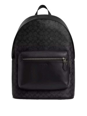 COACH West Backpack In Signature Canvas