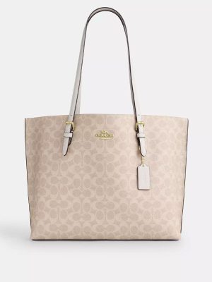 COACH Mollie Tote Bag In Signature Canvas