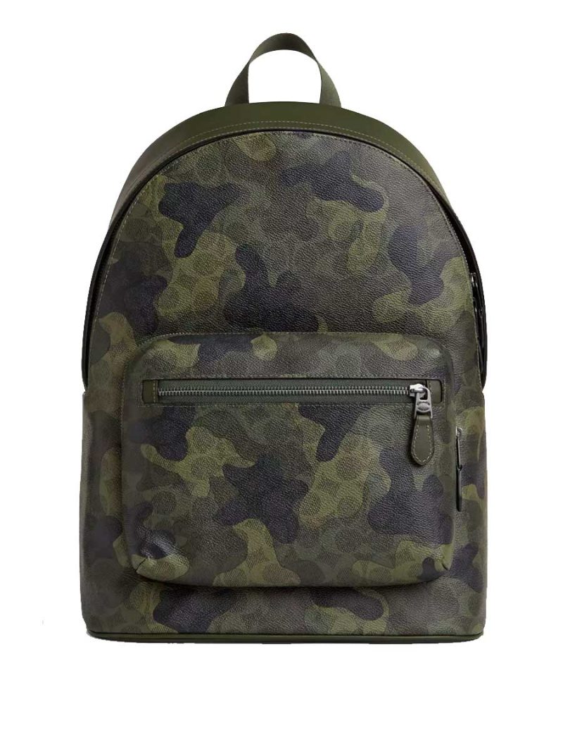 COACH West Backpack In Signature Camo Print