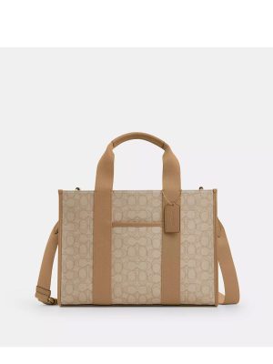 COACH Smith Tote Bag In Signature Jacquard