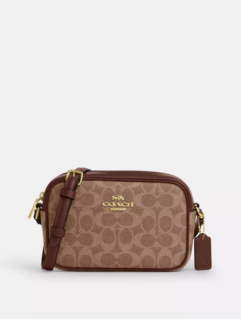 COACH Mini Jamie Camera Bag In Signature Canvas
