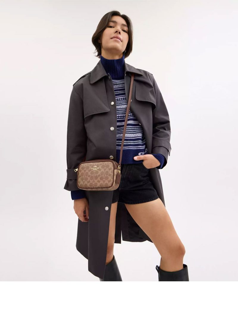 COACH Mini Jamie Camera Bag In Signature Canvas - Image 6