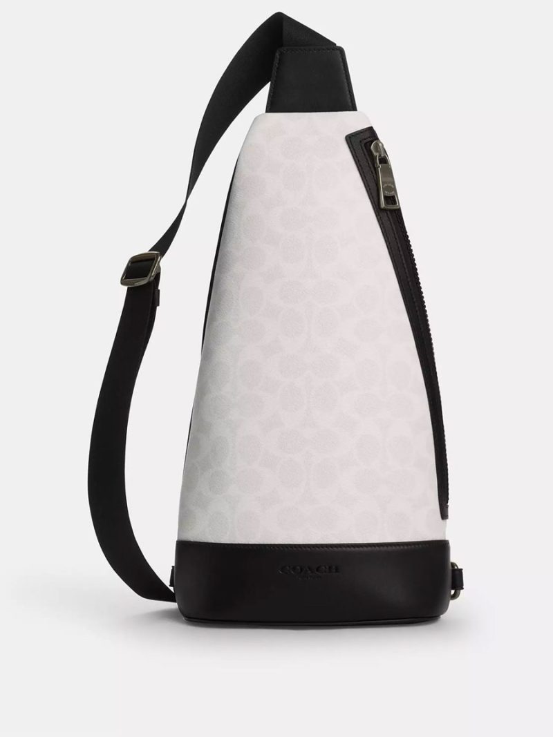 COACH Dominic Sling Pack In Signature Canvas