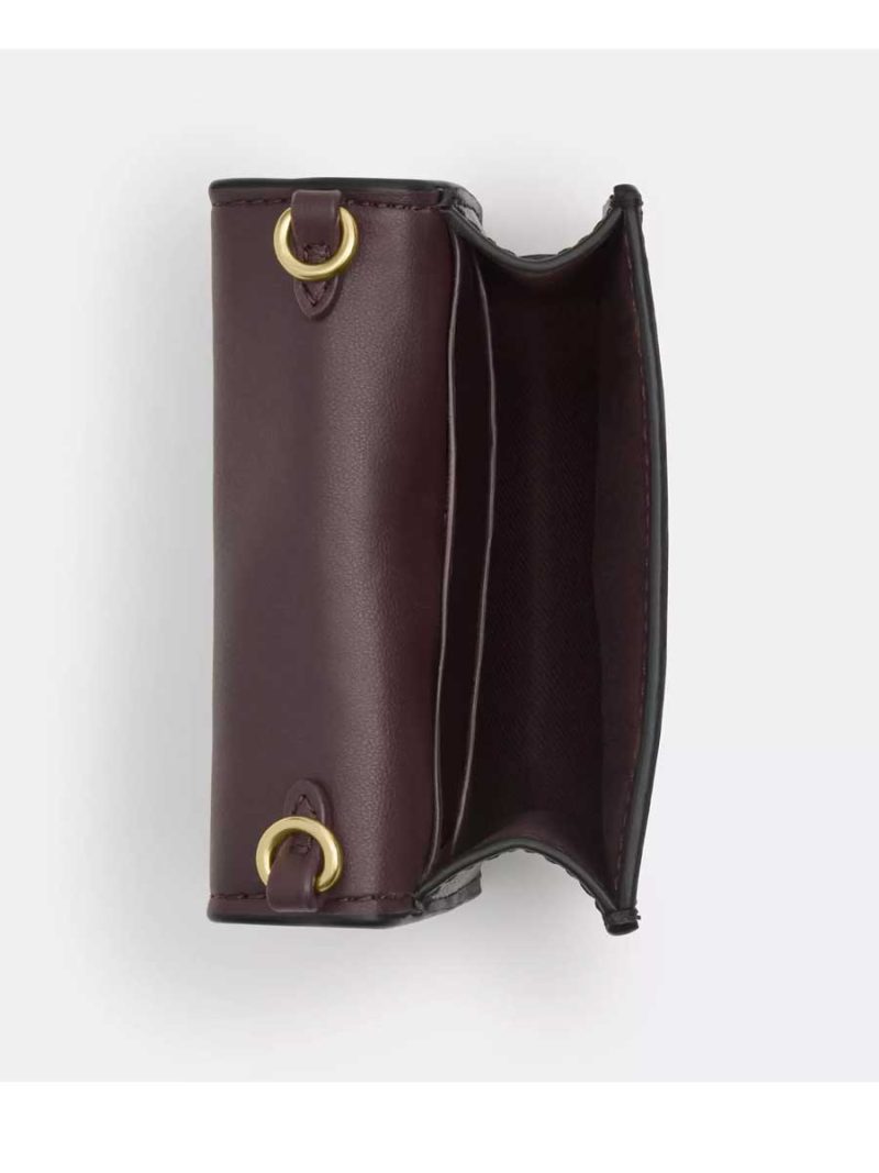 COACH Mini Wallet On A Chain In Signature Canvas - Image 2
