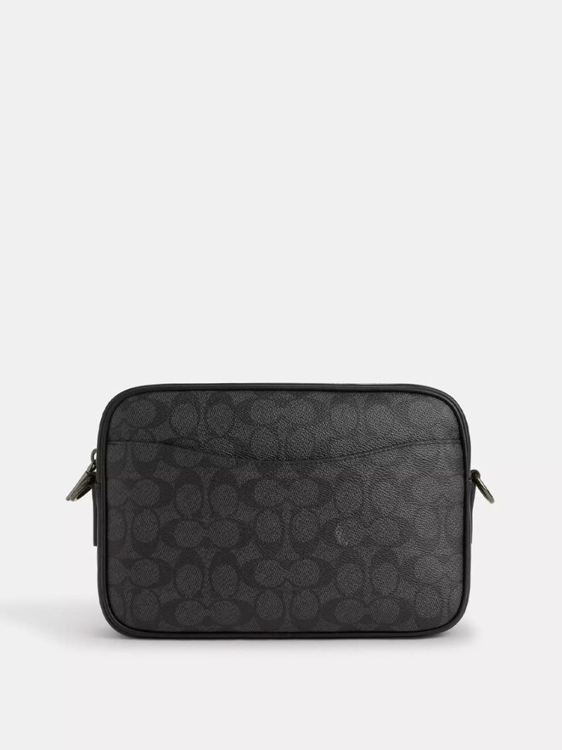 COACH Elias Crossbody In Signature Canvas - Image 4