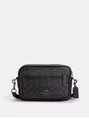 COACH Elias Crossbody In Signature Canvas