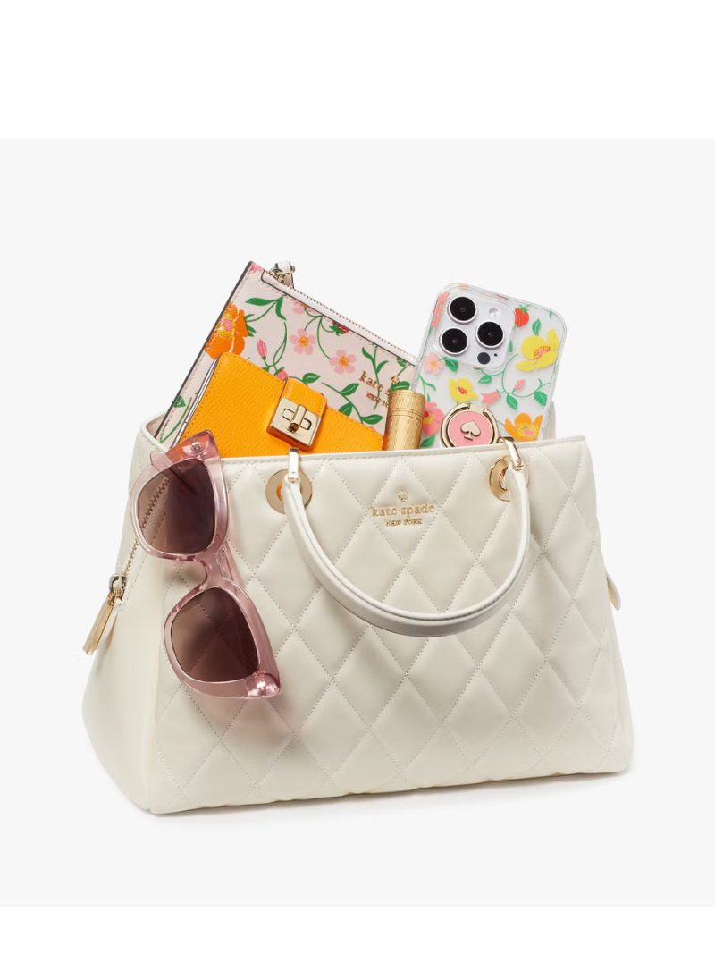 KATE SPADE Carey Quilted Sullivan Satchel - Image 5