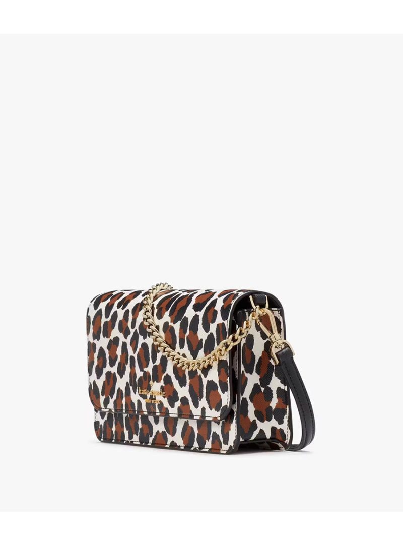 KATE SPADE Madison Spotted Leopard Willow Mini Flap Crossbody - Image 2
