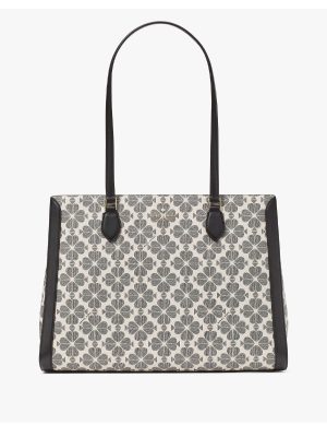 KATE SPADE Signature Spade Flower East West Large Laptop Tote