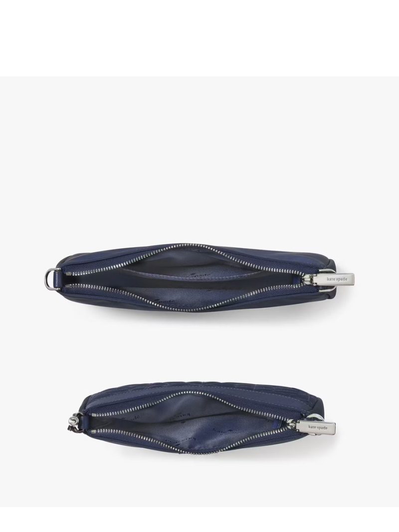 KATE SPADE Duet Spade Flower Quilted Nylon Crossbody - Image 2