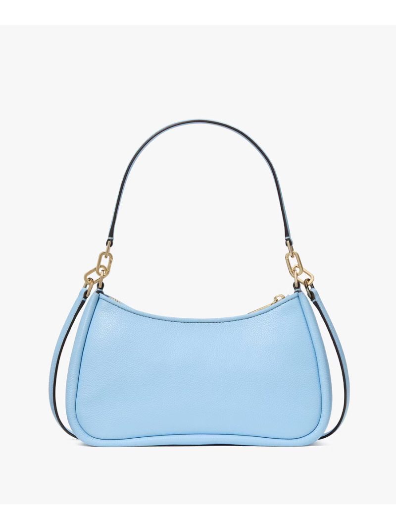 KATE SPADE Kayla Woven Leather Small Convertible Shoulder Bag - Image 4
