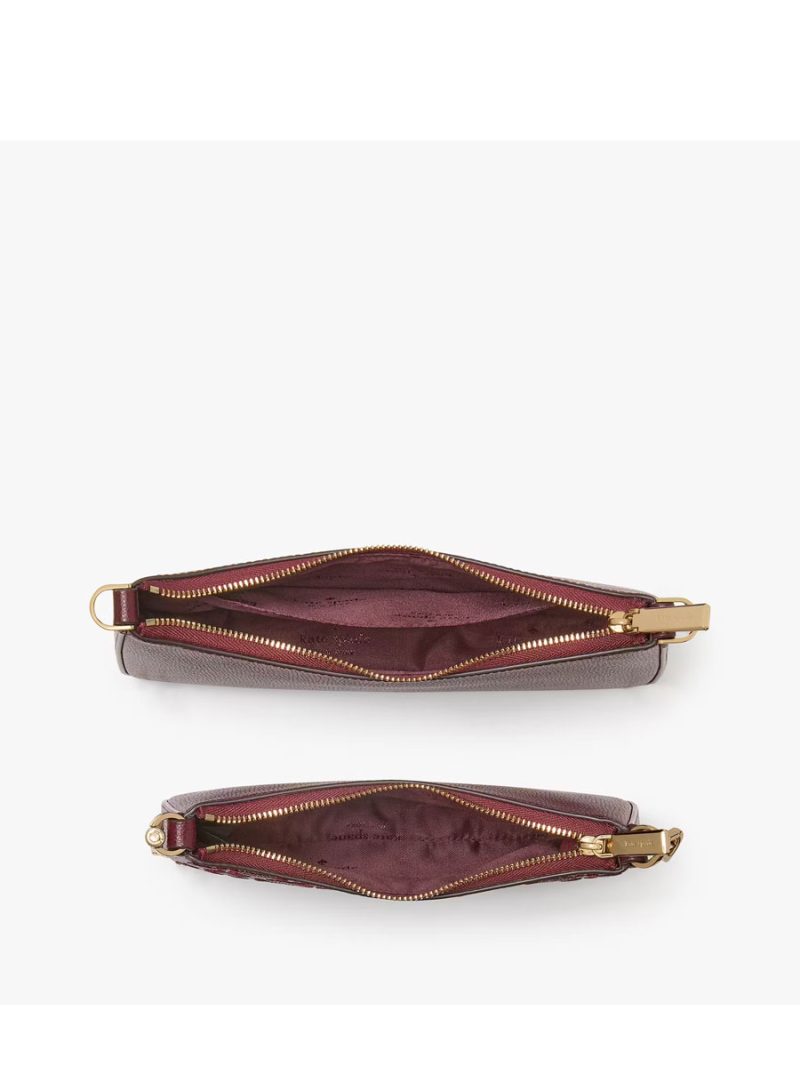 KATE SPADE Duet Spade Flower Embroidered Small Crossbody - Image 2