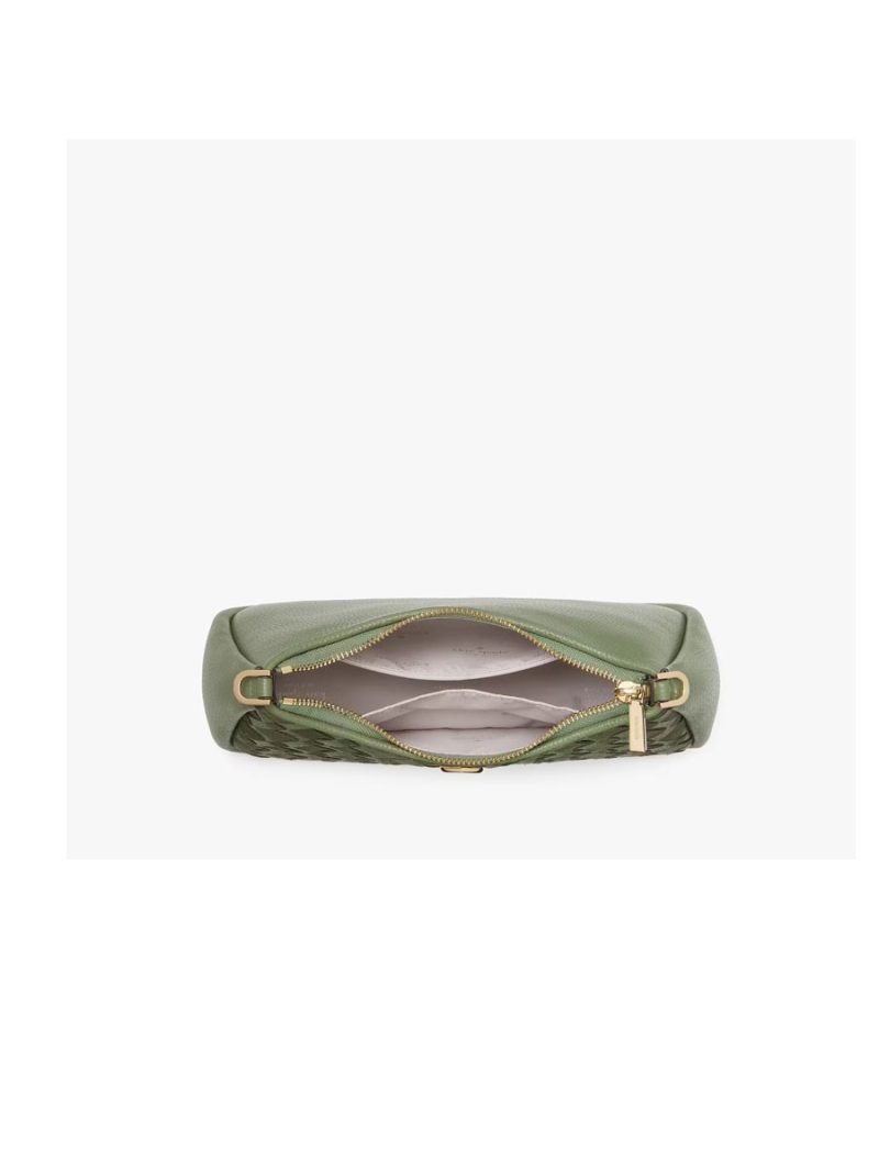KATE SPADE Kayla Woven Leather Small Convertible Shoulder Bag - Image 2