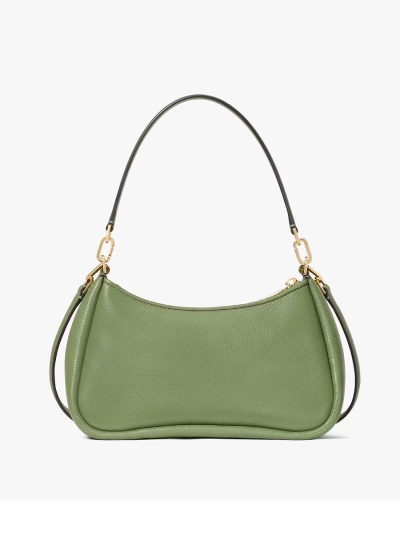 KATE SPADE Kayla Woven Leather Small Convertible Shoulder Bag - Image 3