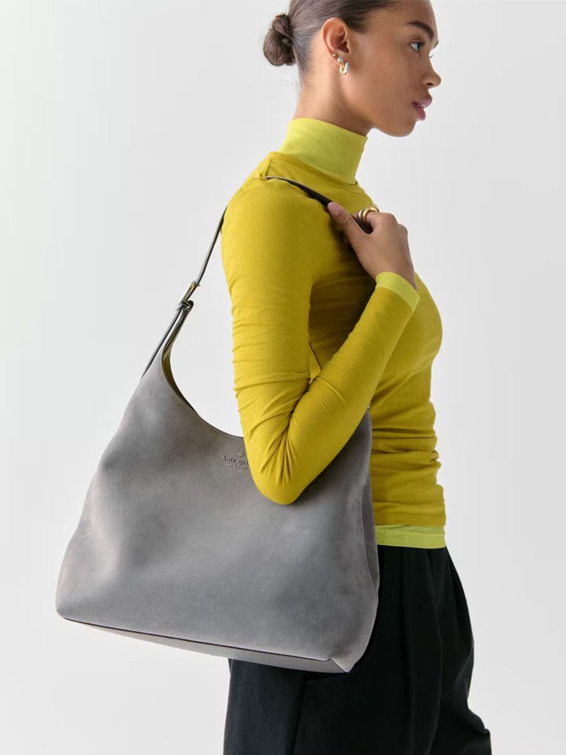 KATE SPADE 454 Suede Large Shoulder Bag - Image 5