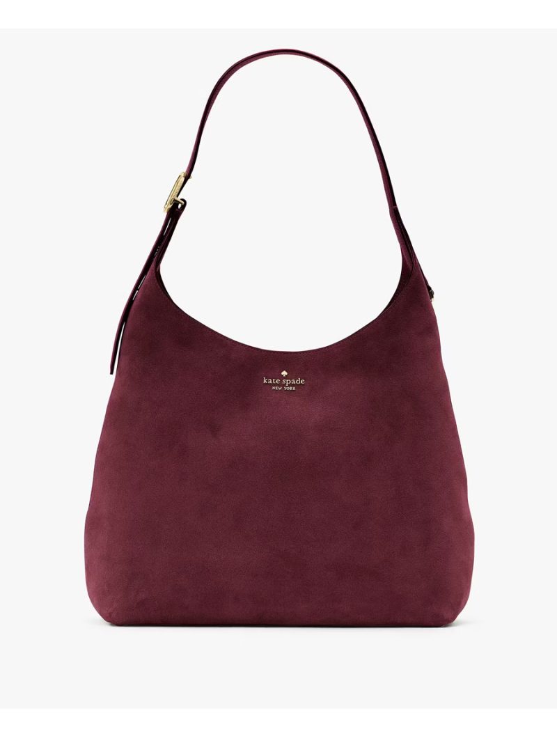 KATE SPADE 454 Suede Large Shoulder Bag