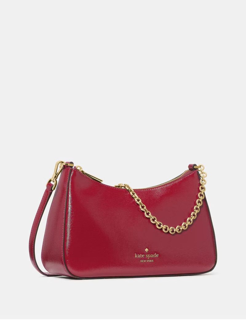 KATE SPADE Margot Textured Patent Leather Convertible Crossbody - Image 3