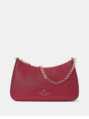 KATE SPADE Margot Textured Patent Leather Convertible Crossbody