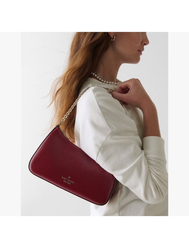 KATE SPADE Margot Textured Patent Leather Convertible Crossbody - Image 5