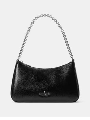 KATE SPADE Margot Textured Patent Leather Convertible Crossbody