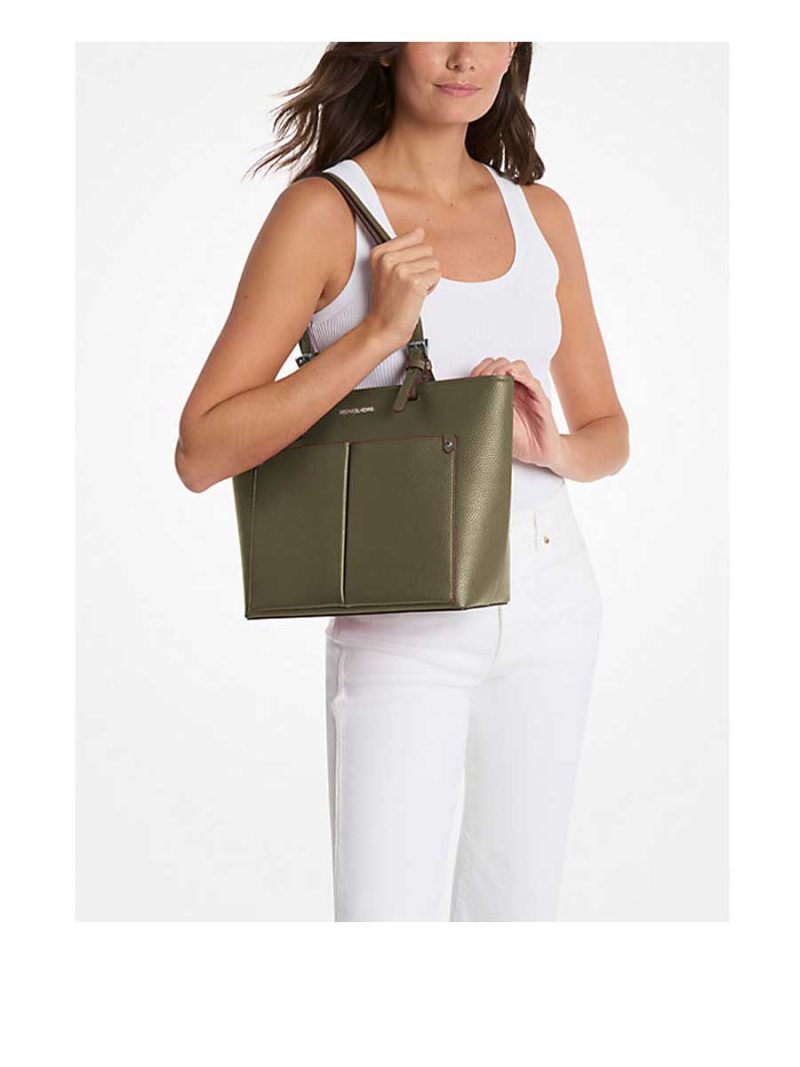 MICHAEL Michael Kors Jet Set Medium Pocket Tote Bag - Image 3